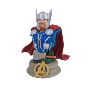 Busto do Thor pintado a mão